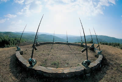 L'Ombelico del Mondo, Giardino di Daniel Spoerri, Seggiano